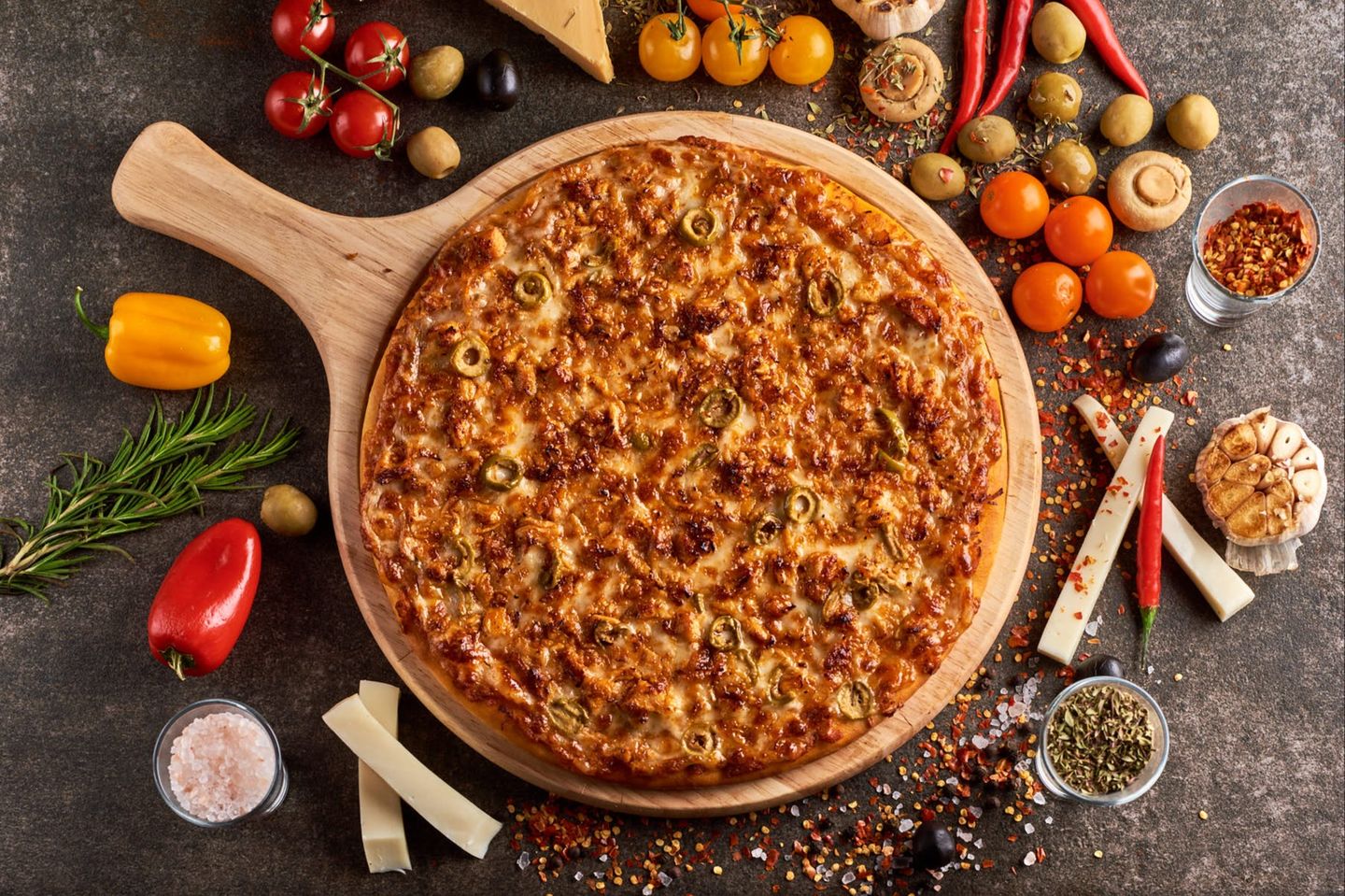 Chicken Supreme Pizza