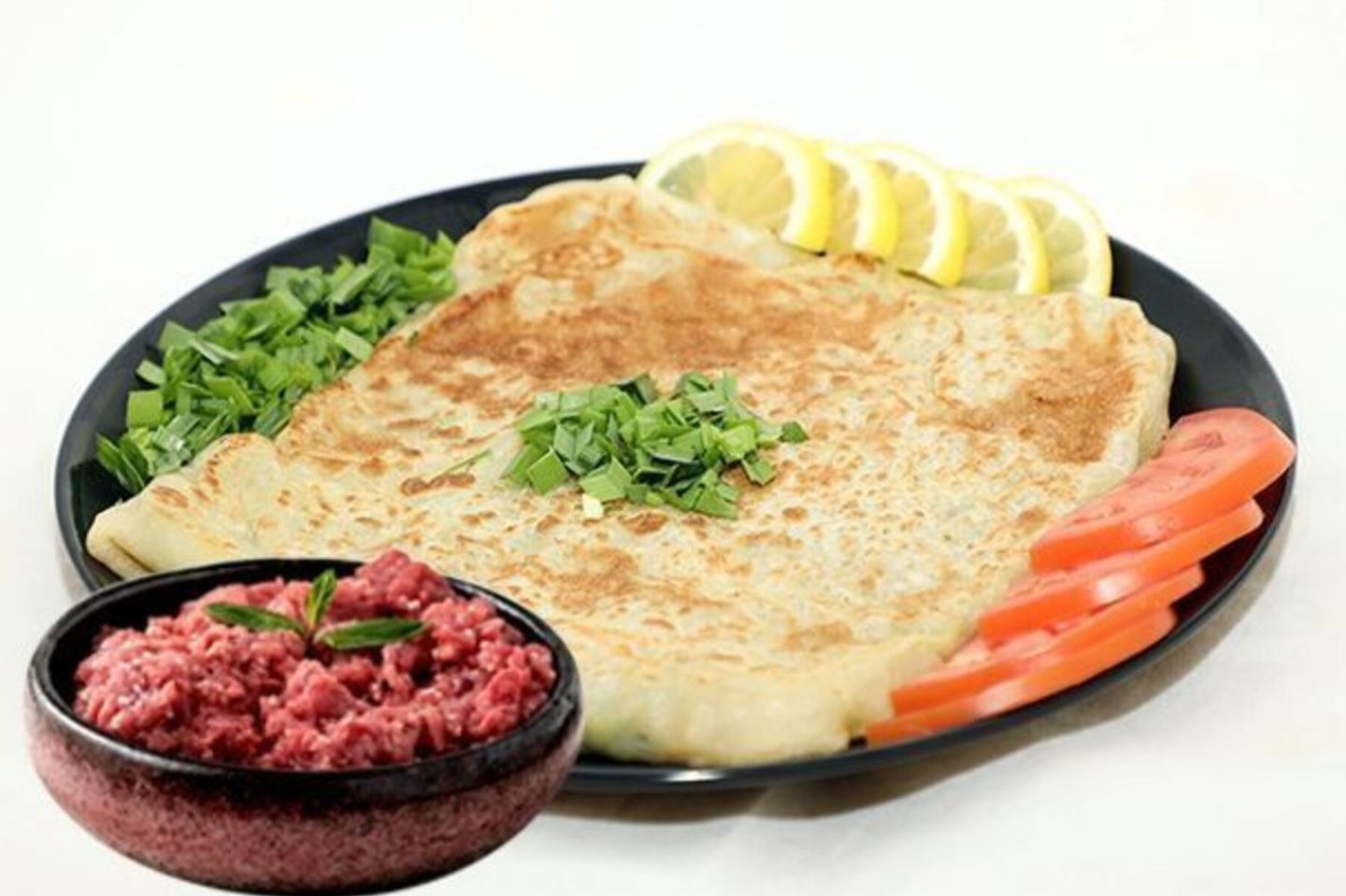 مطبق خضار مع لحم