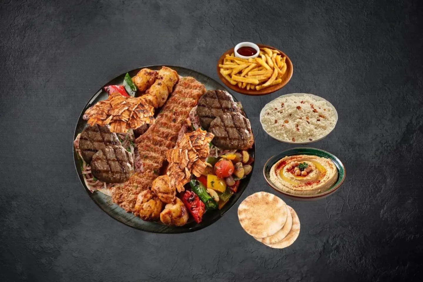 ميكس جريل - أربعة أشخاص