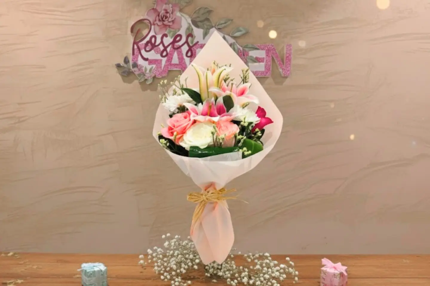 جمال الورد السنة الجديدة