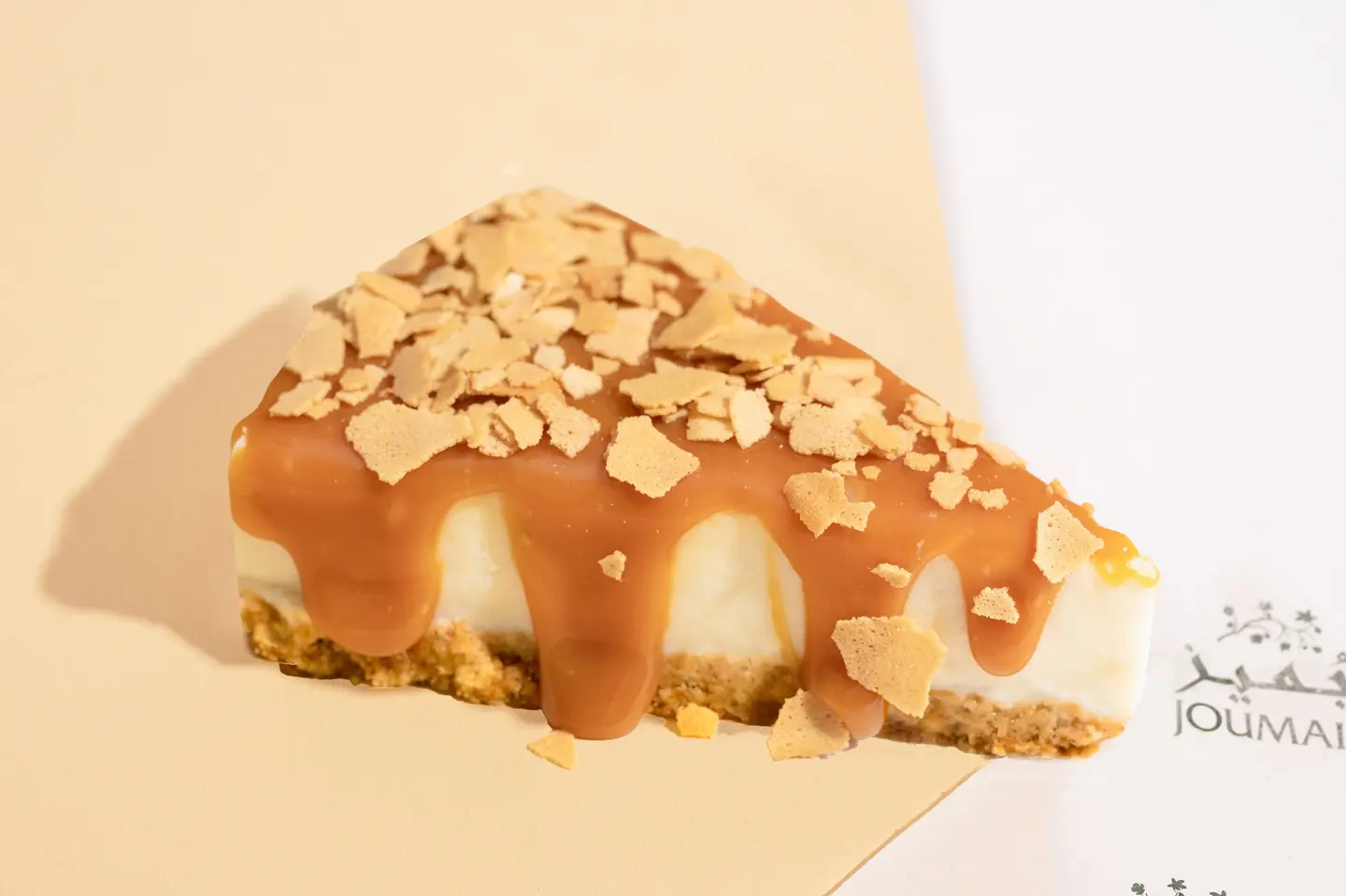 Crunchy Caramel Cheesecake