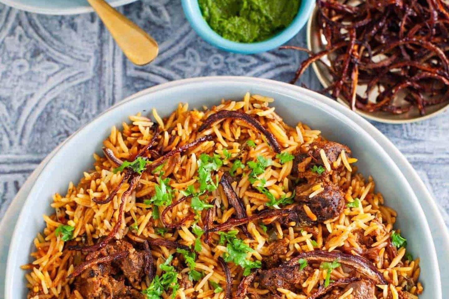 برياني لحم ضأن