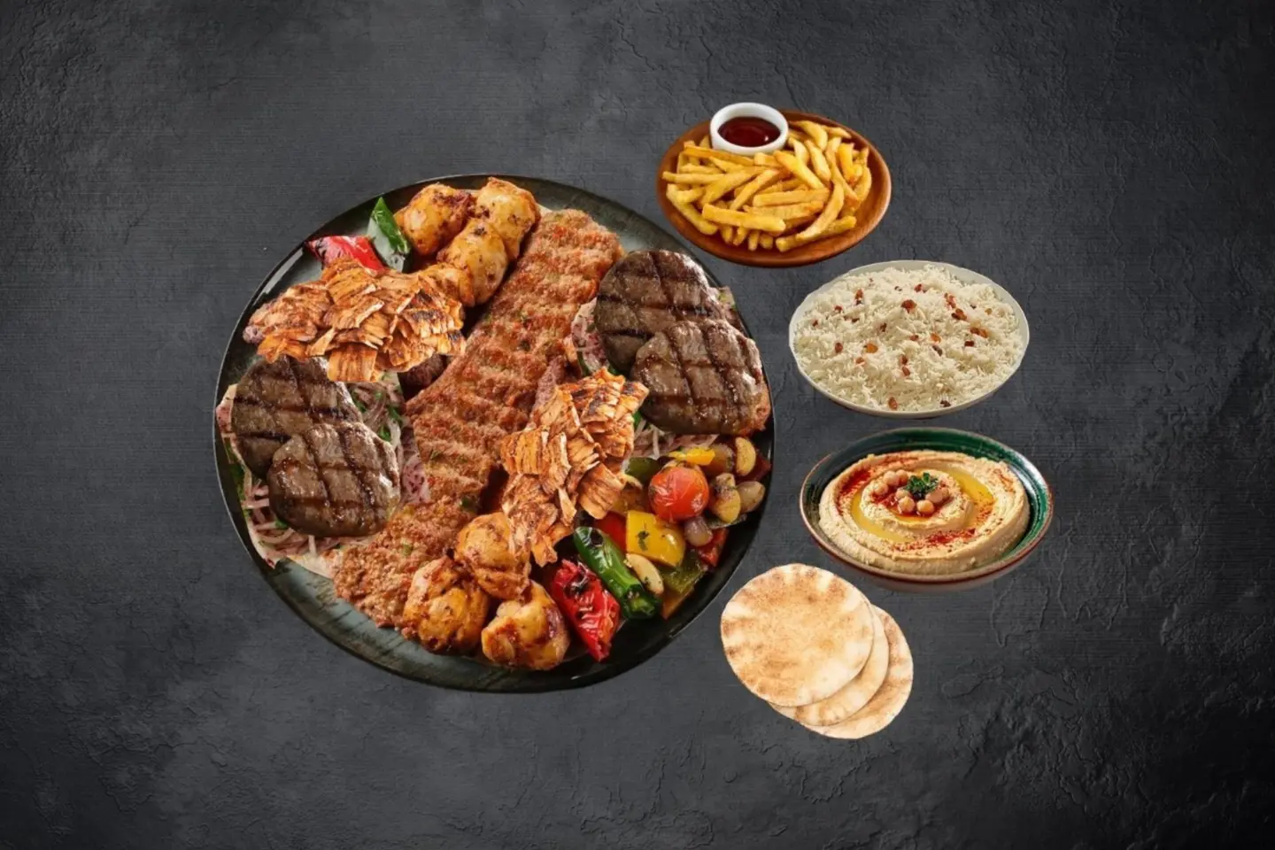 مشاوي مشكلة - شخص واحد