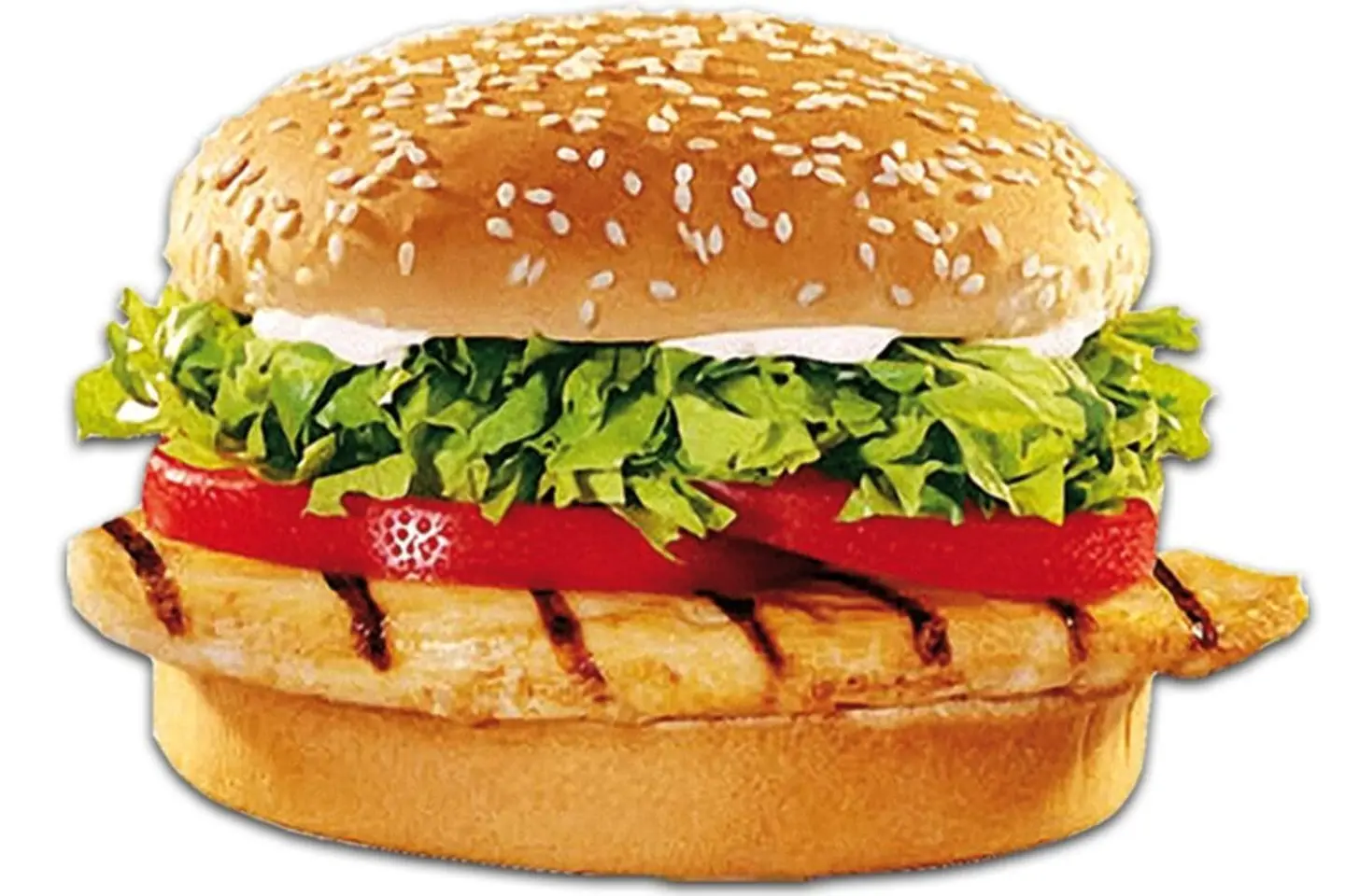 برجر دجاج مشوي