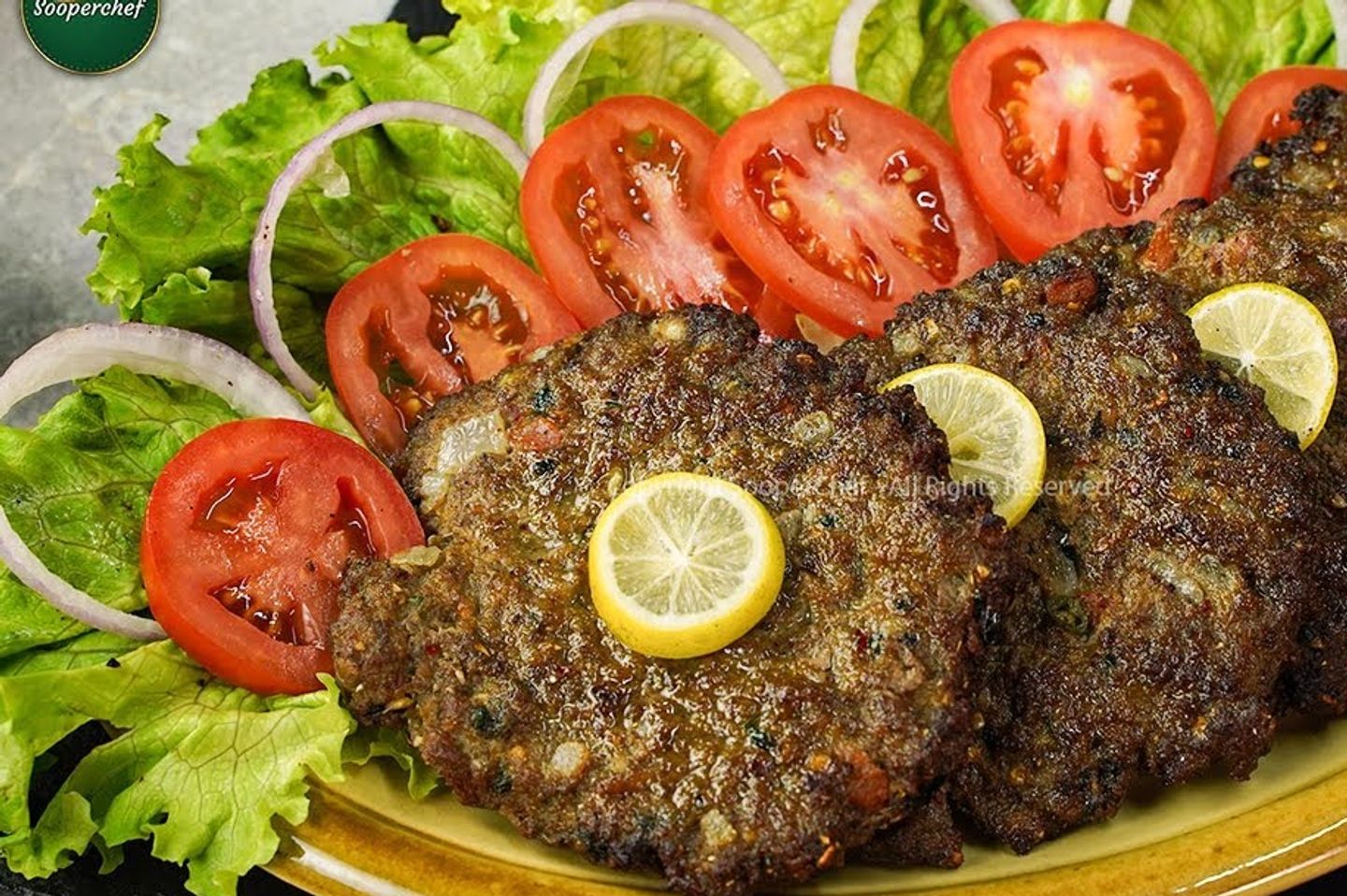 لحم ضأن شابلي كباب قطعتين