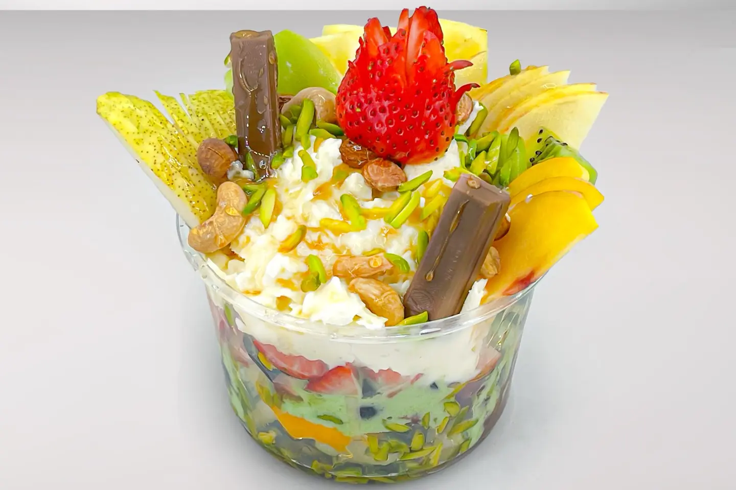 Royal Salad With Local Cream Small Plate