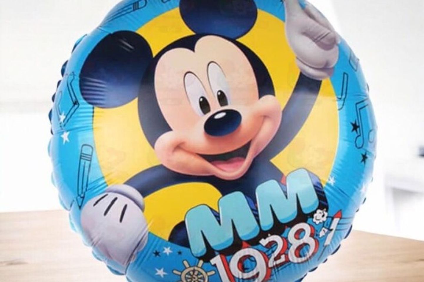 18 Inch Black Mickey Mouse Balloon
