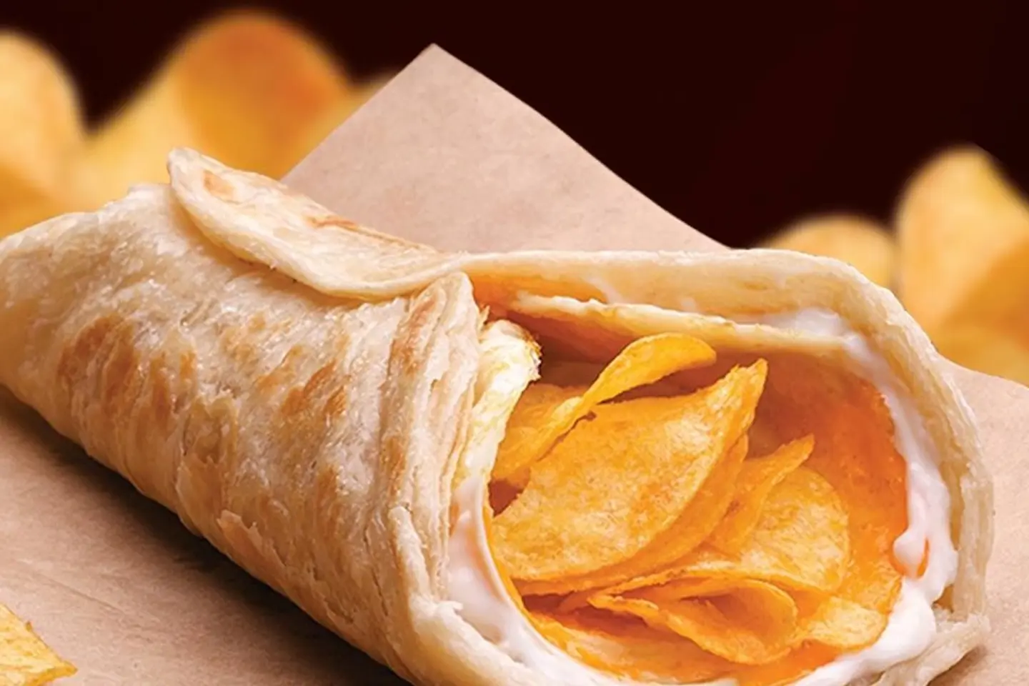 ساندويتش بطاطس بالجبن