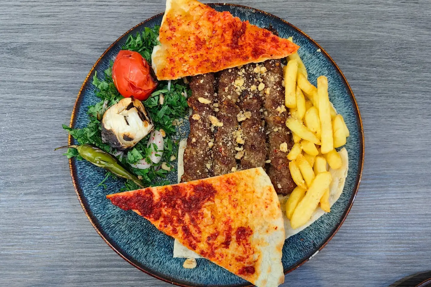 Mixed Grill Meal For One Person + Hummus + Pepsi