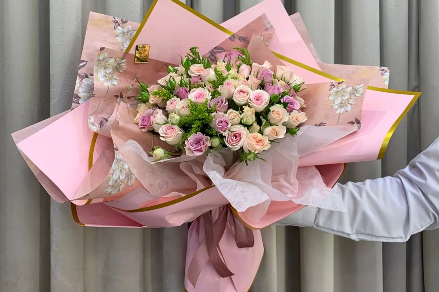 باقة بيبي روز فاخرة