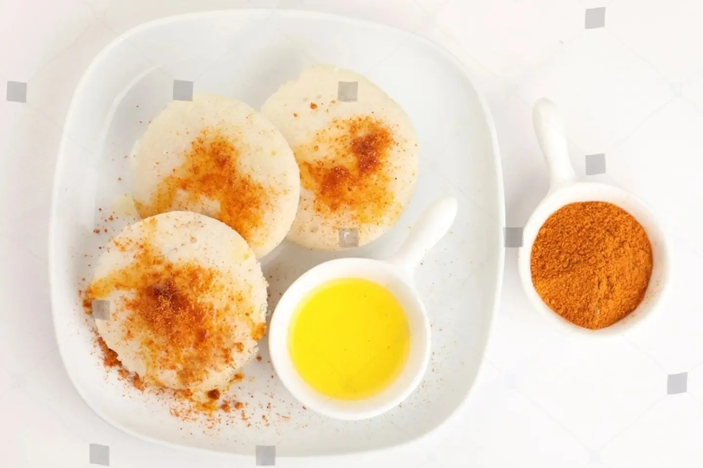 Ghee Podi Idli 3 Pcs