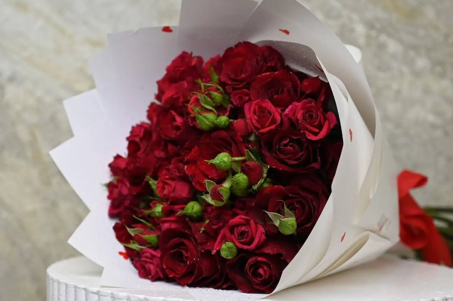 باقة هدايا راد روز