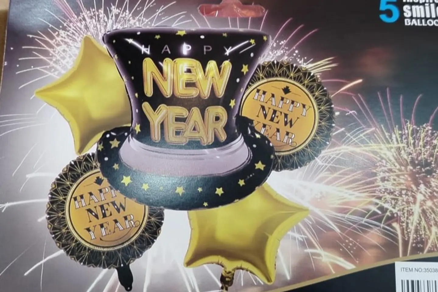 بالون السنة الجديدة