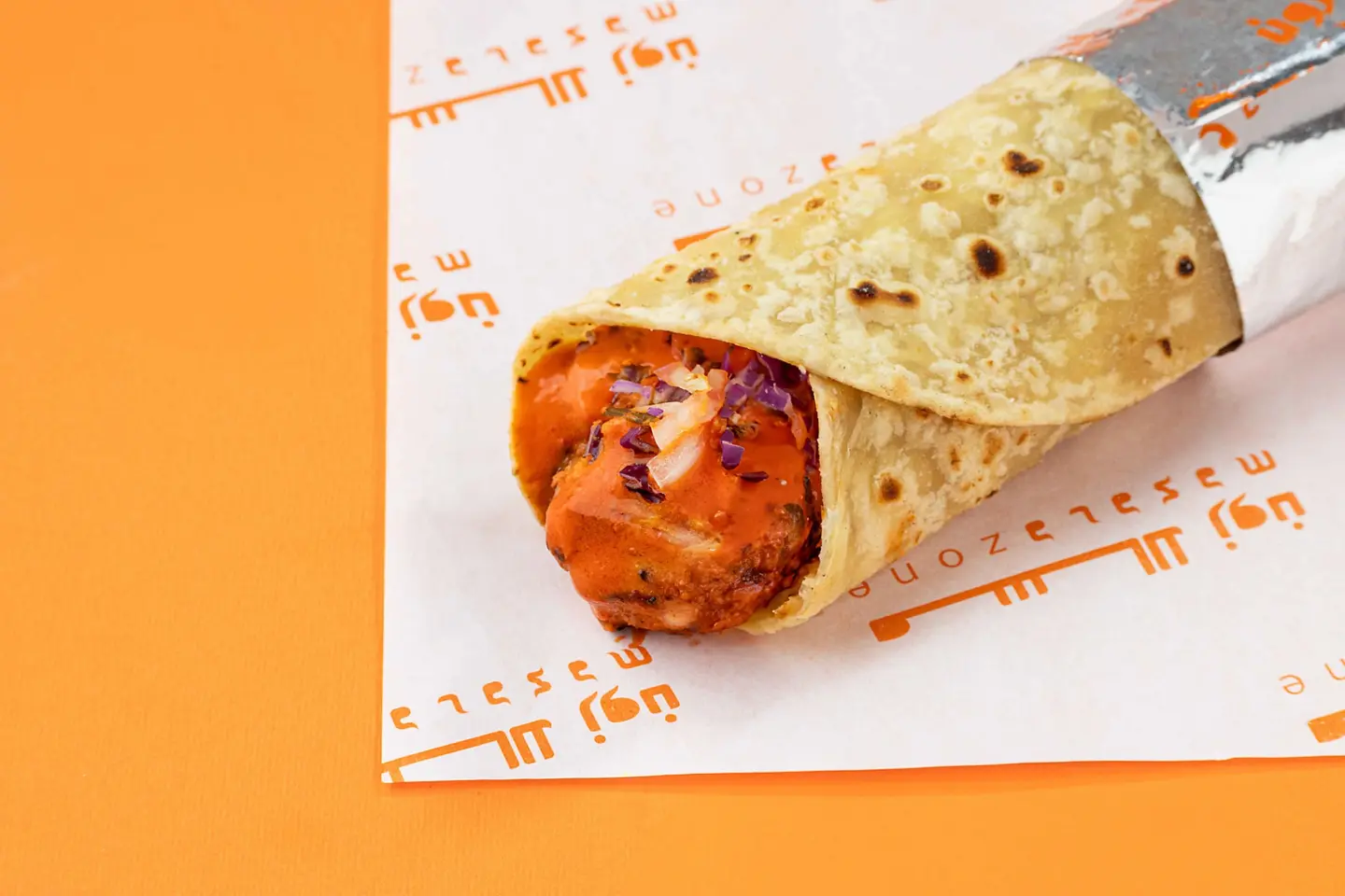 Tikka Masala Roll Sandwich
