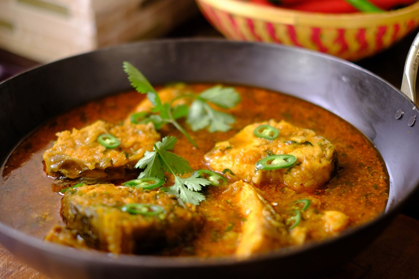 Fish Curry With Rotti