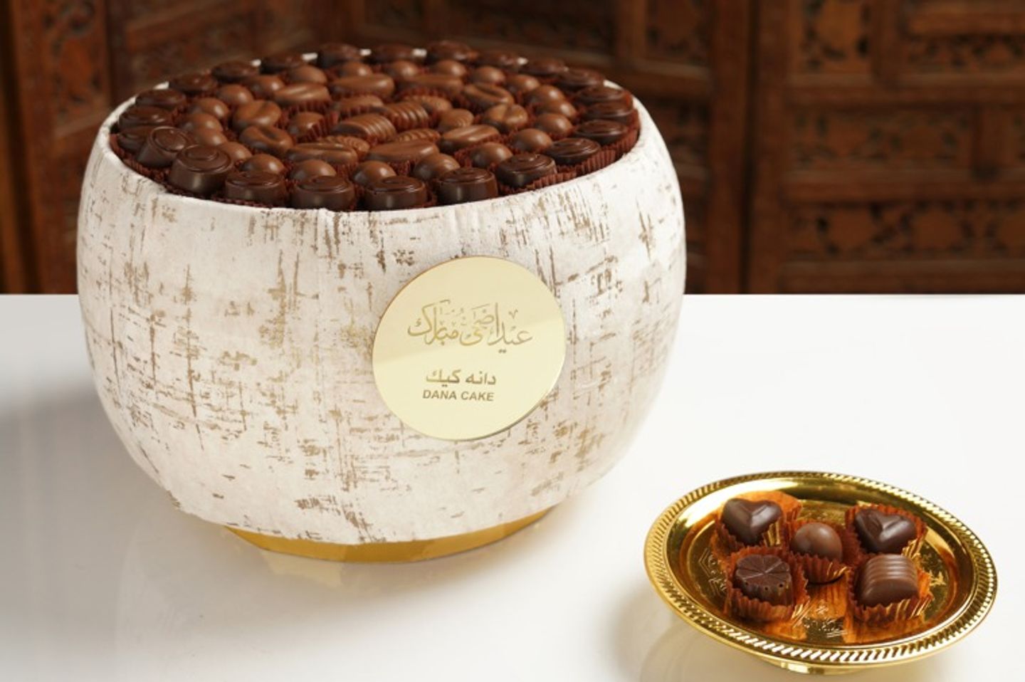 صينية شوكلاته وسط