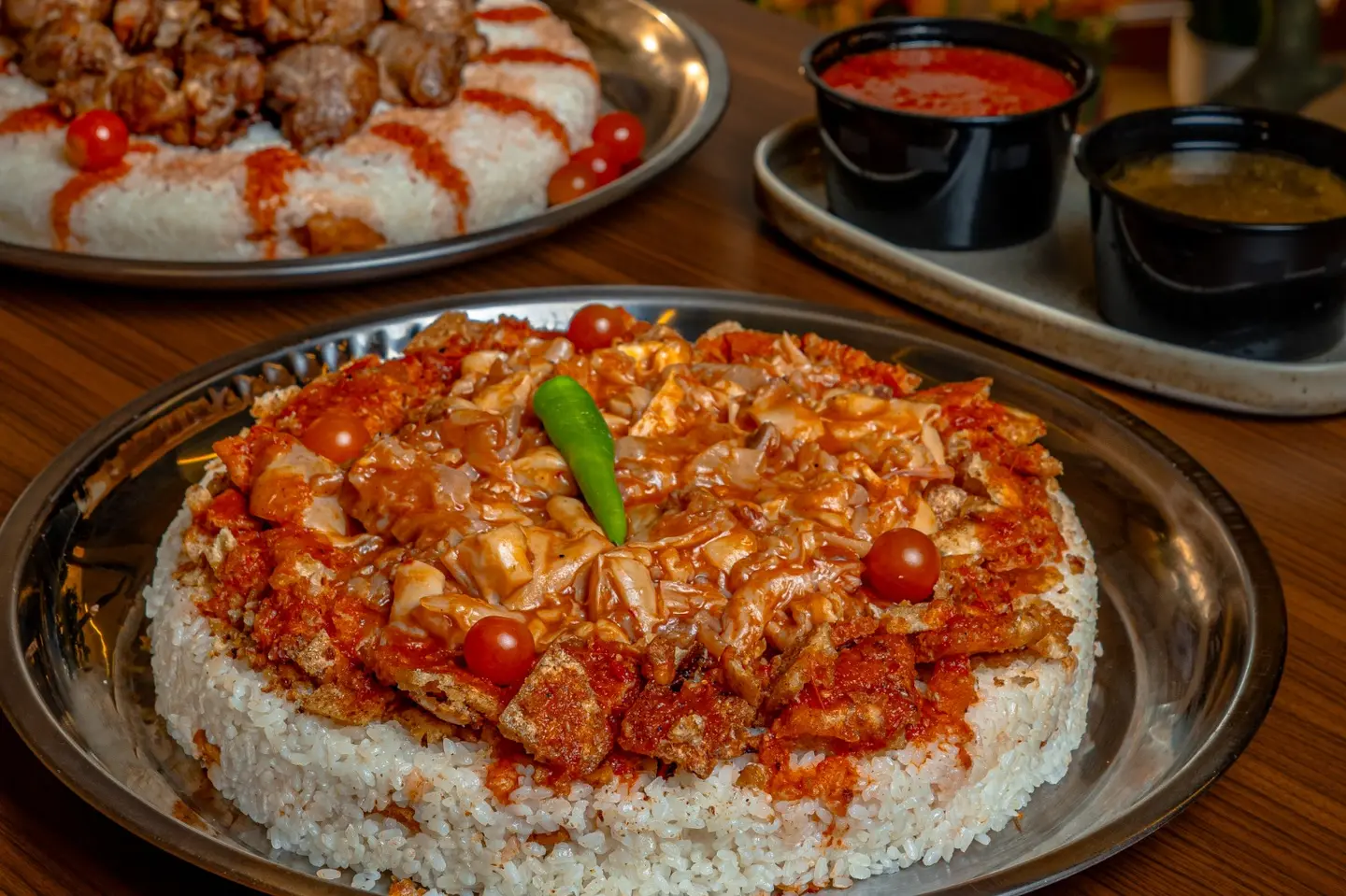 Beef Feet Fattah Tray