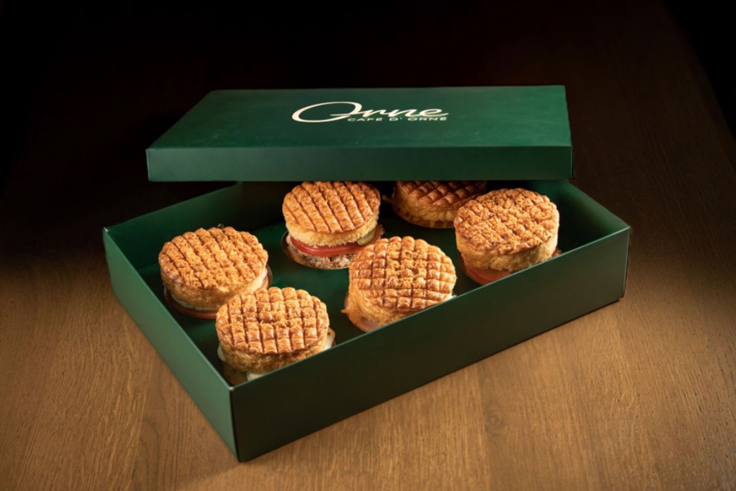 Mini Croissant Box With Different Filling