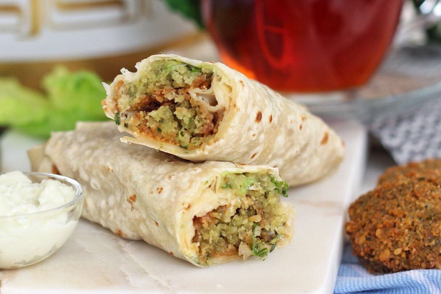 Chapati Falafel