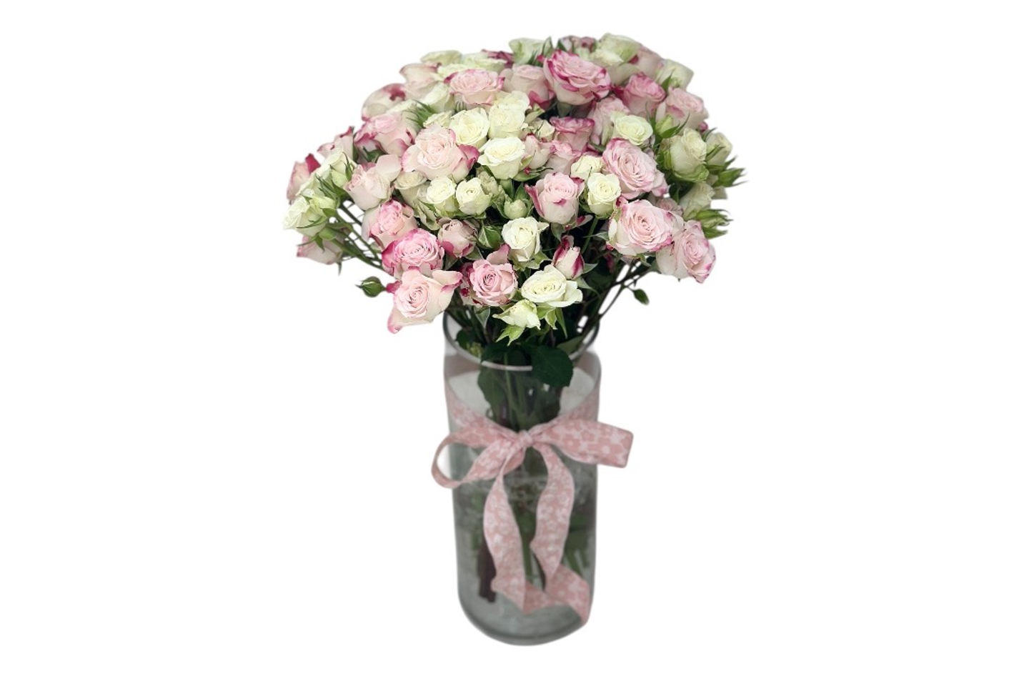 فازة بيبي جوري ابيض ووردي