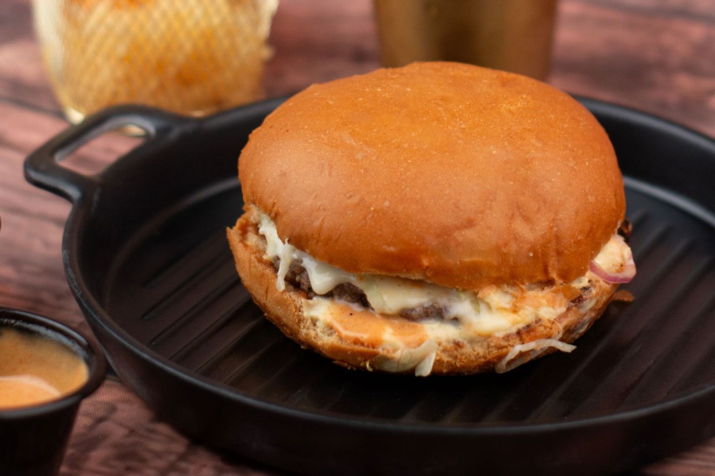 Maple Burger Fried Chicken