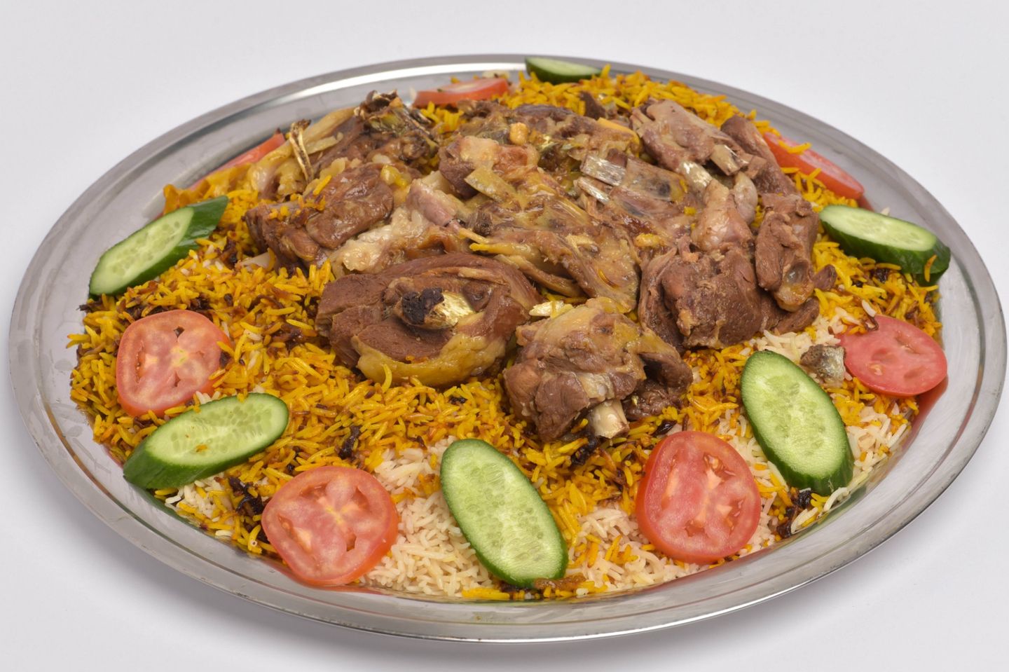A Plate Of Meat For Three People
