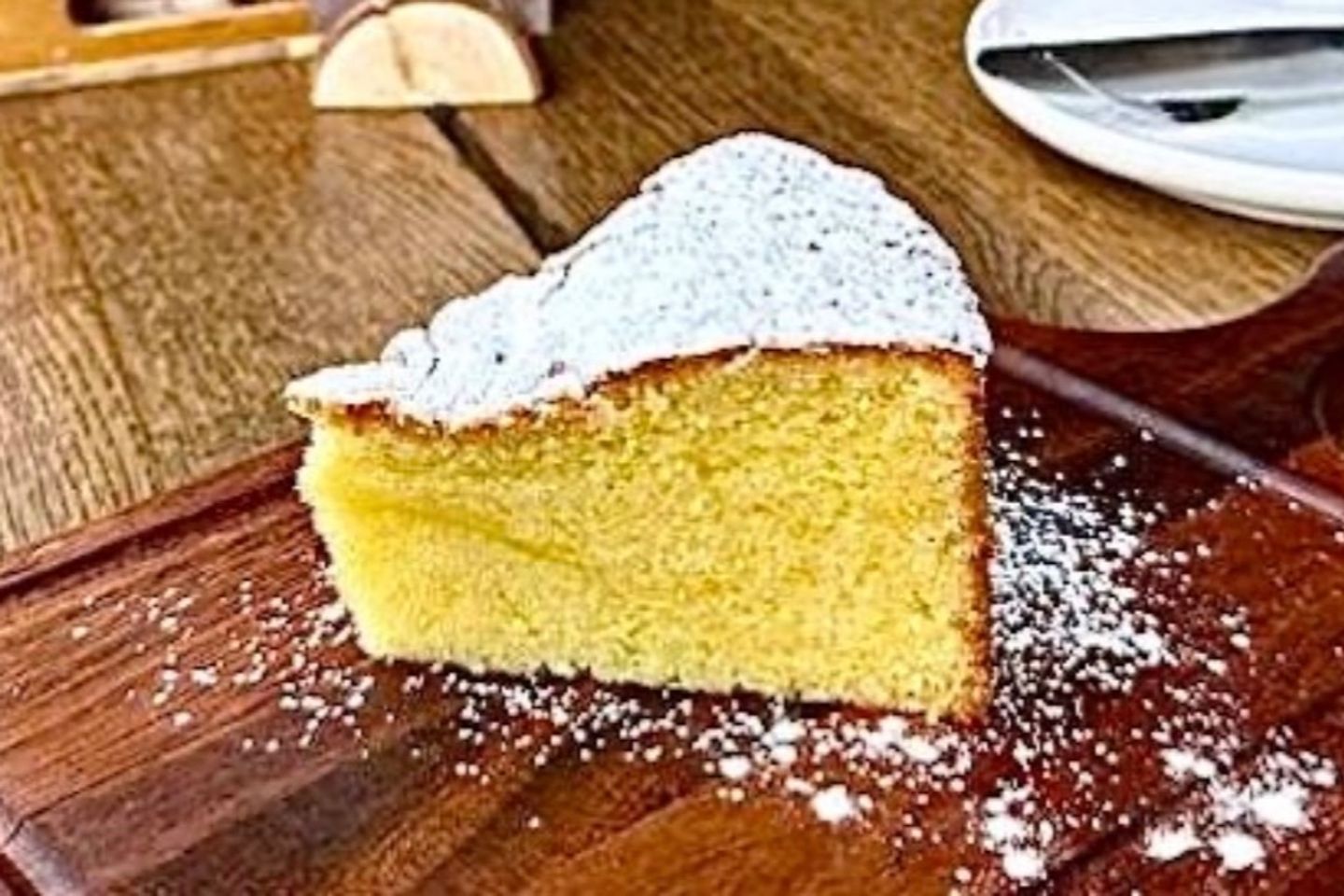 Slice Of Lemon Olive Oil Cake