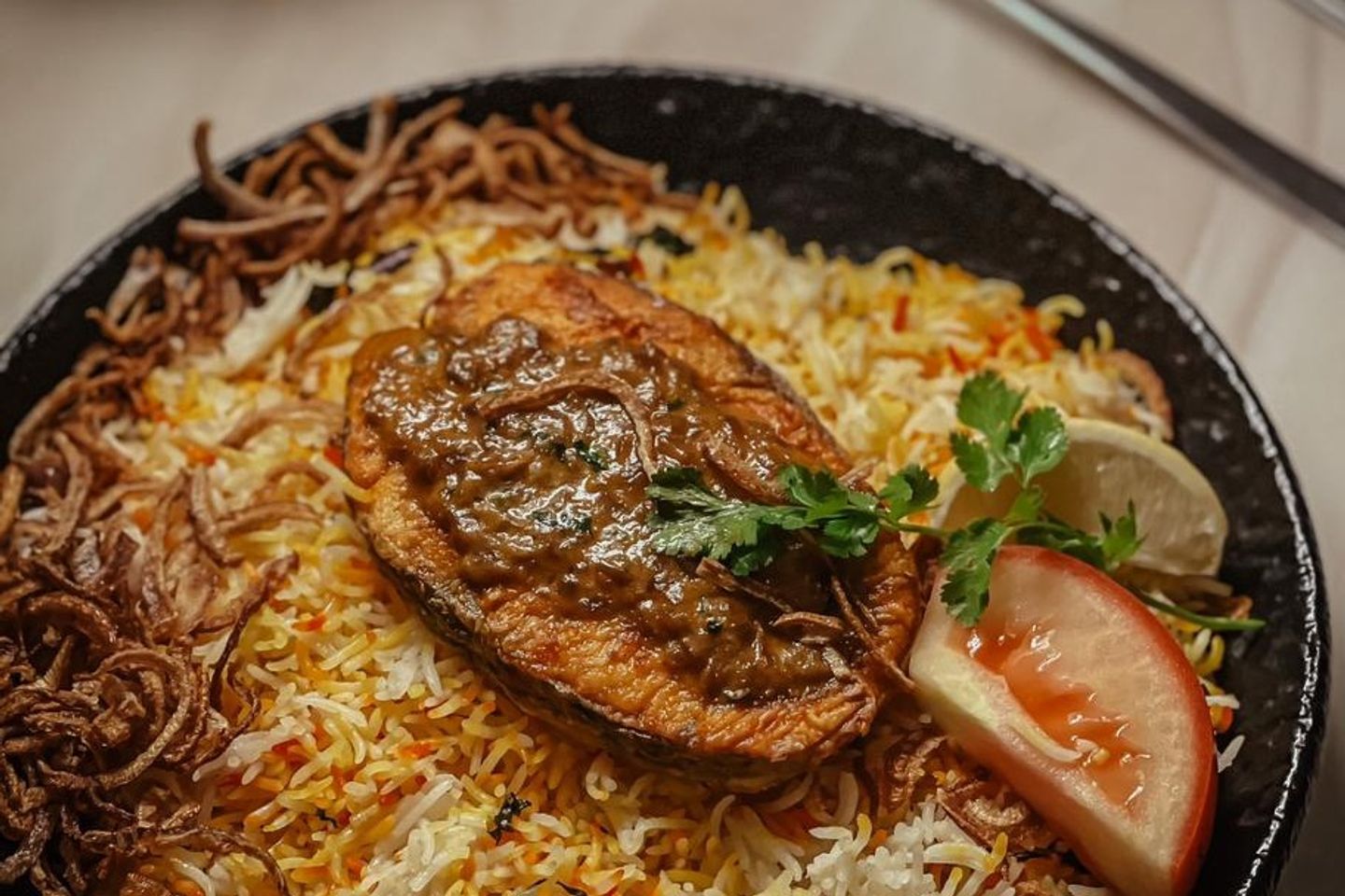 برياني سمك زبيدي