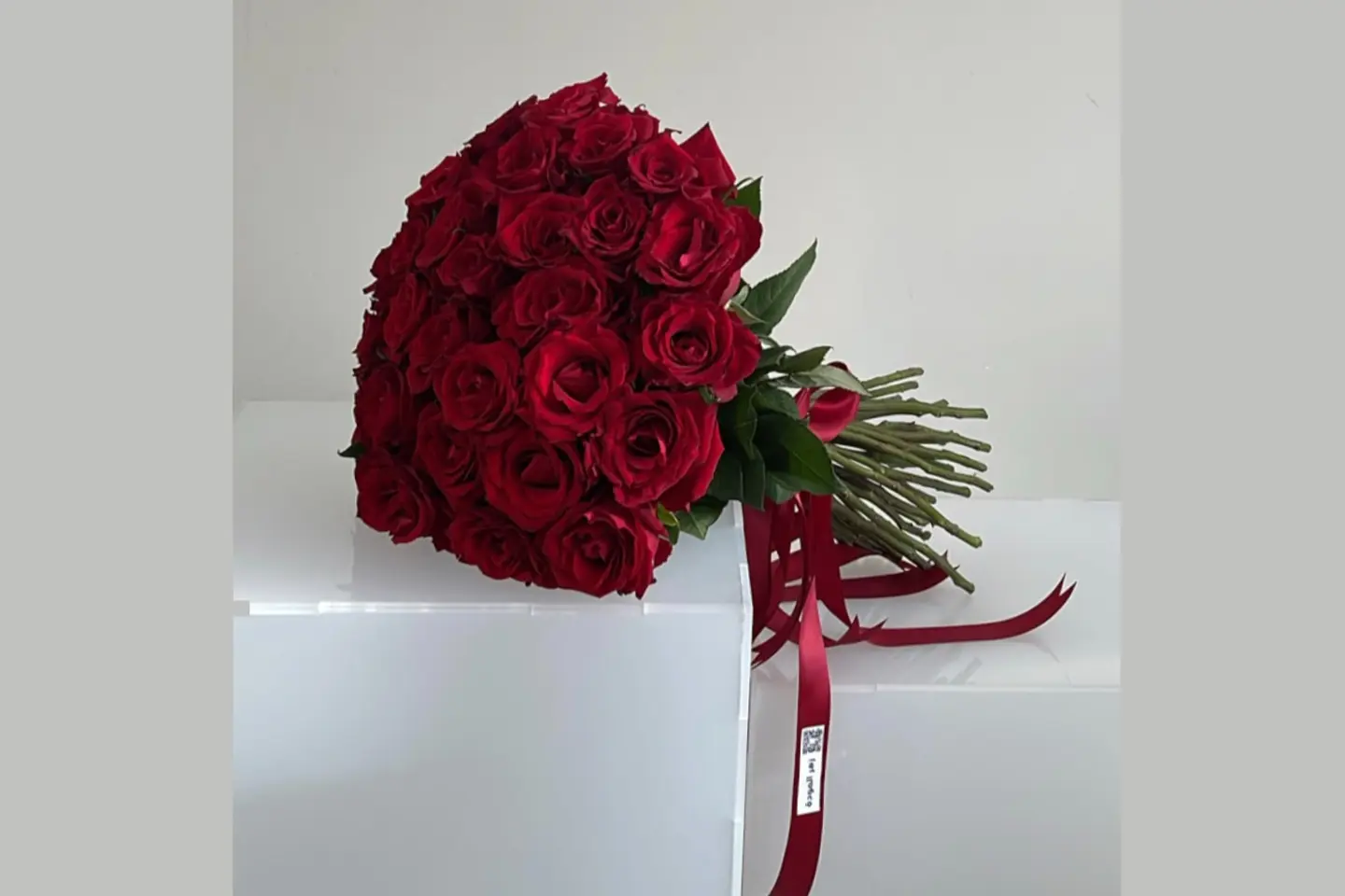 ٣٠ وردة جوري أحمر