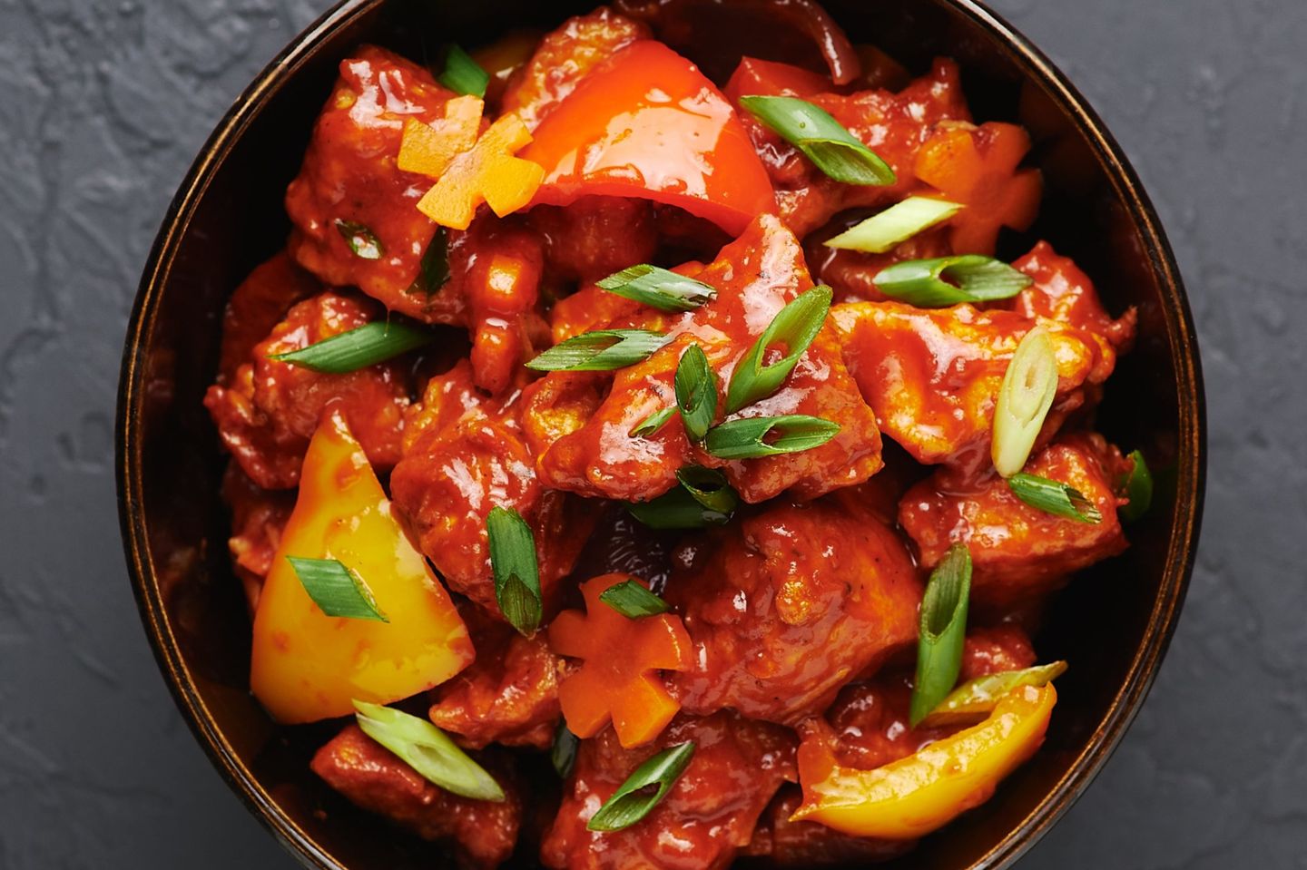 Paneer With Three Pepper