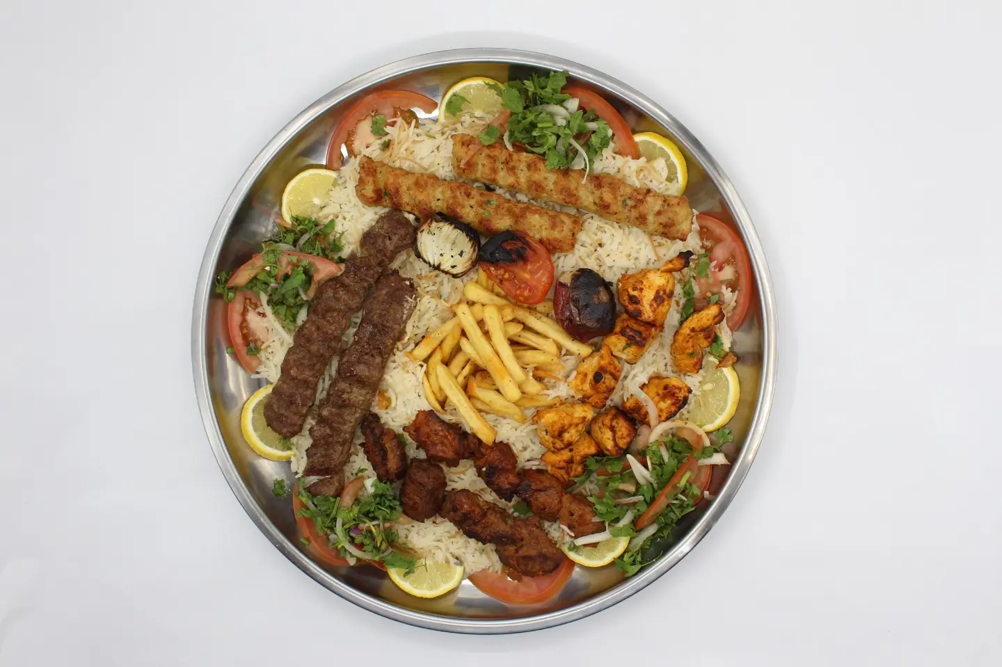 وجبة مشاوي عائلية