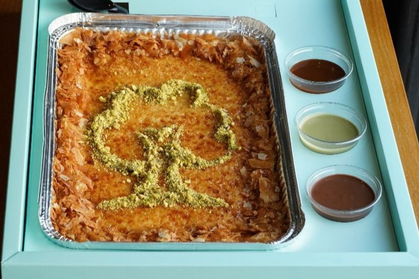 Large Chocolate Basbousa