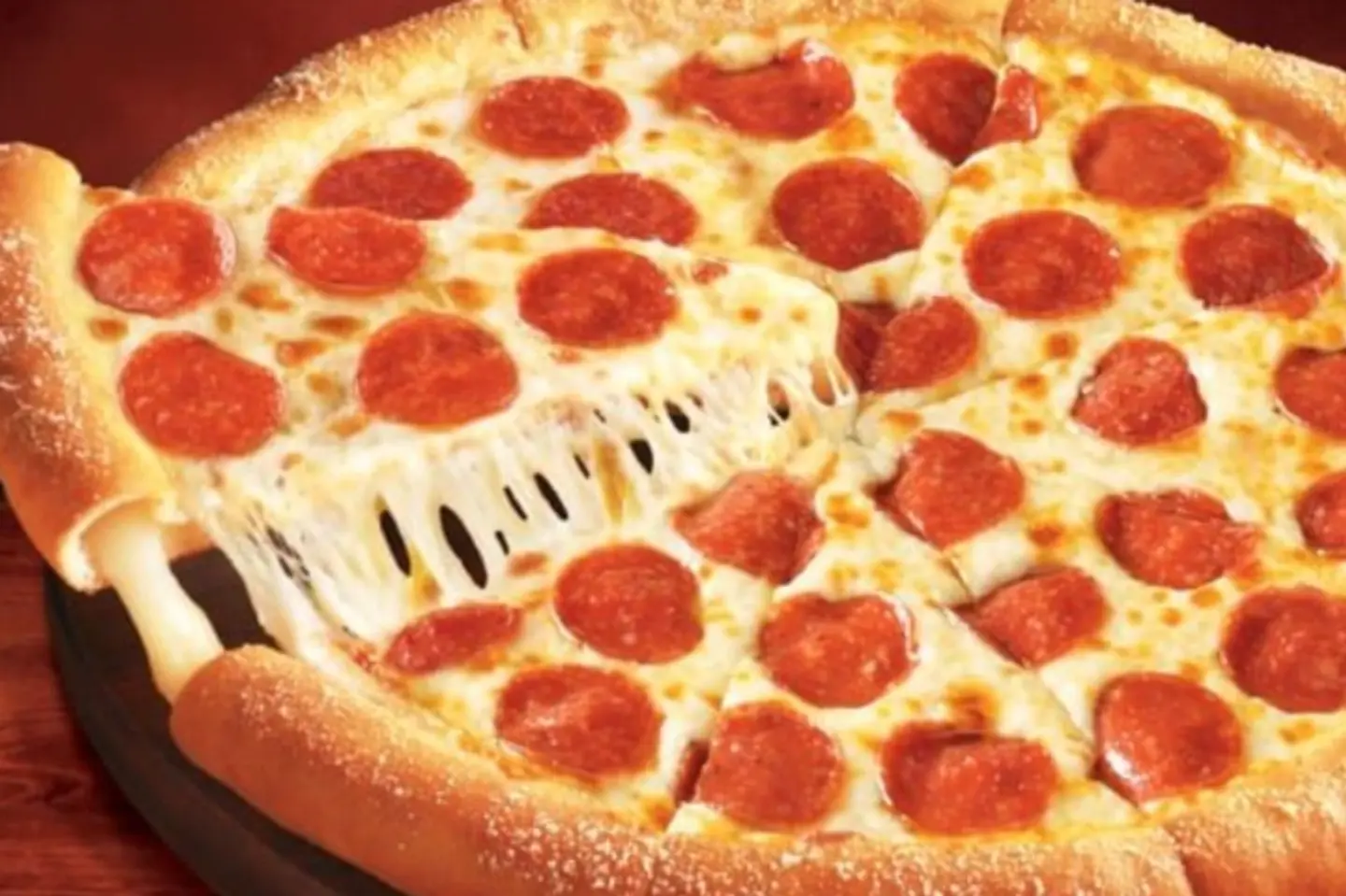 Pepperoni With Melted Cheese