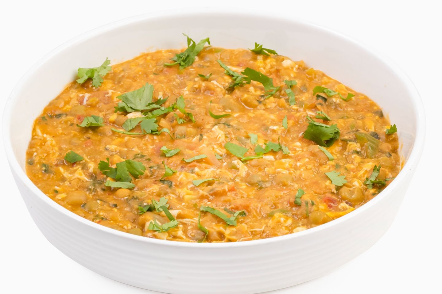 Peas Cooked With Egg