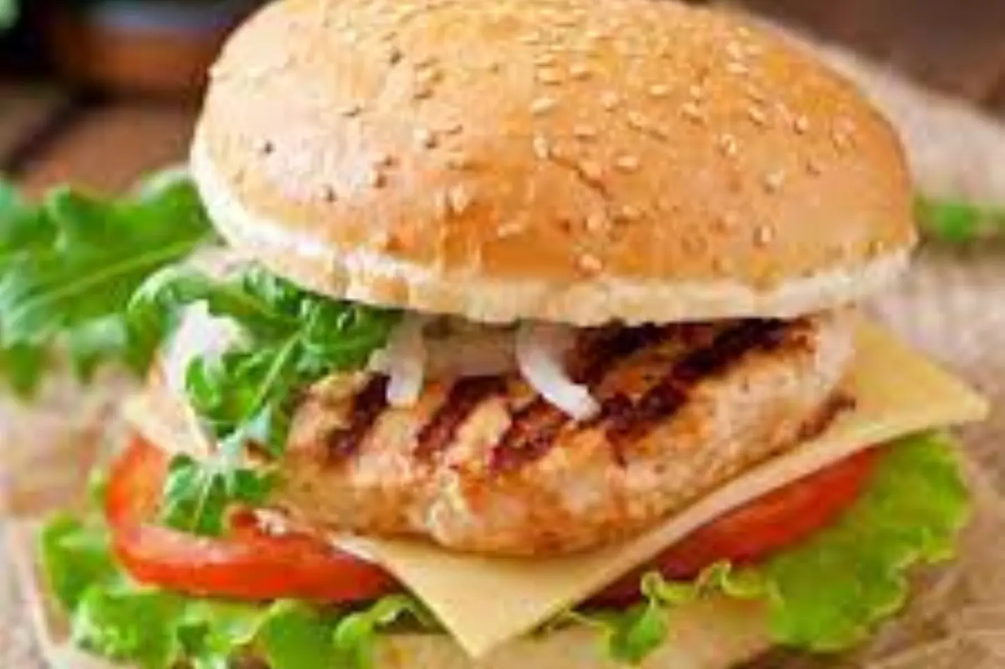 Chicken Burger - Without Chesse