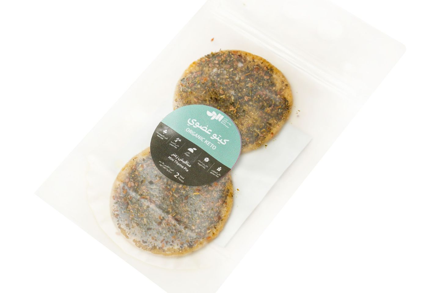 Organic Keto Thyme Manaeesh 34g
