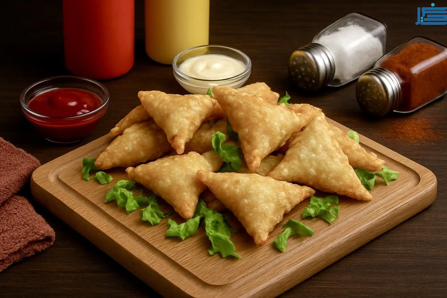 سمبوسه جبن فرن