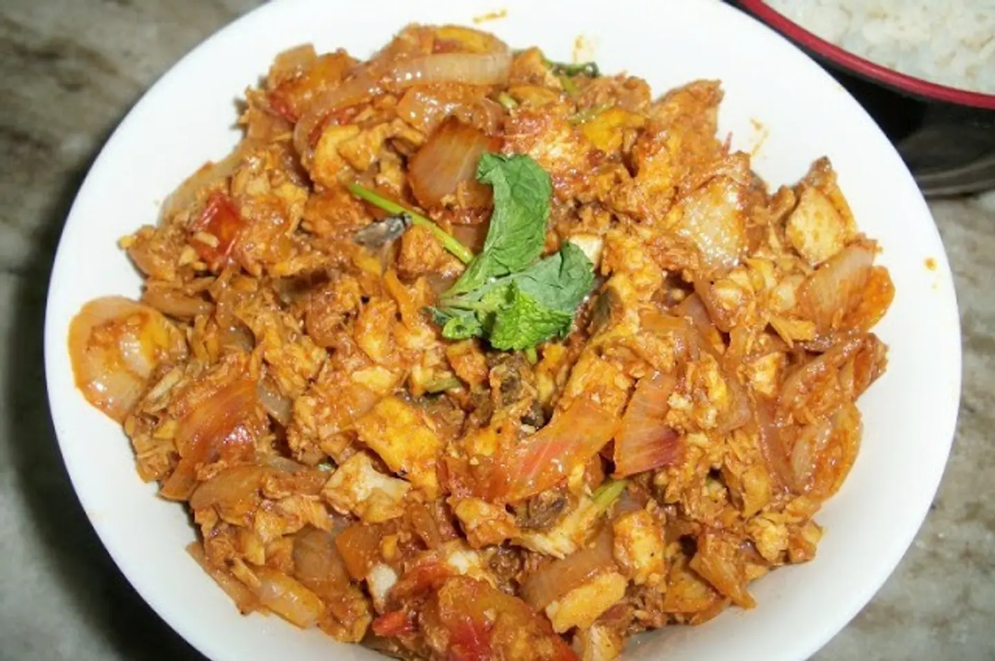 طبق سمك التونة