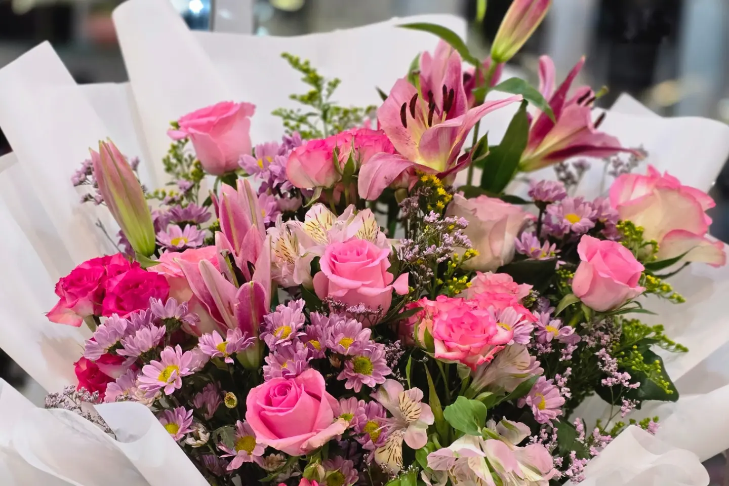 بوكيه ورد رقم الطلب ٧٦٧