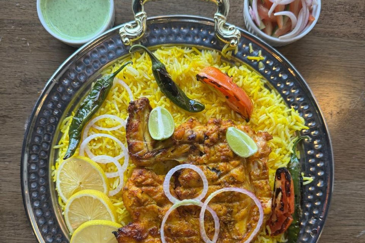 Charcoal Chicken With Rice