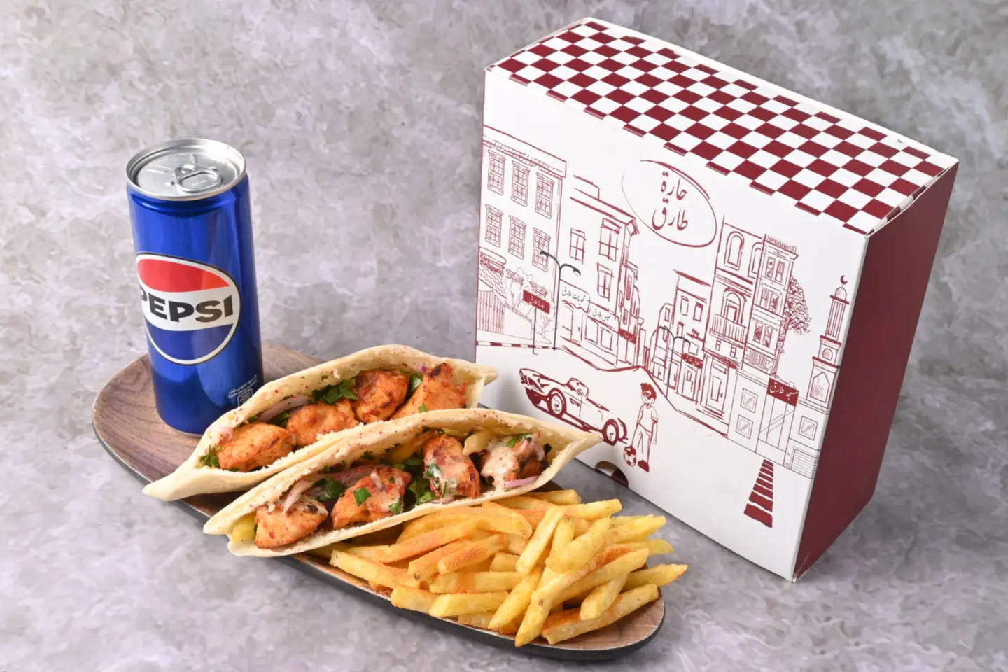وجبة شيش طاووق