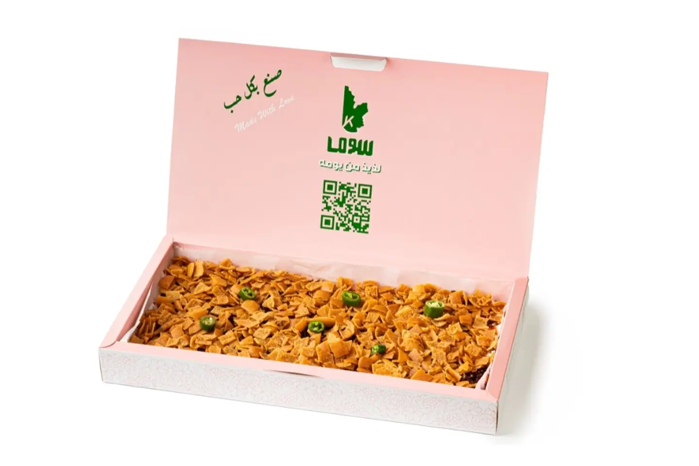 فتة ورق عنب سبايسي