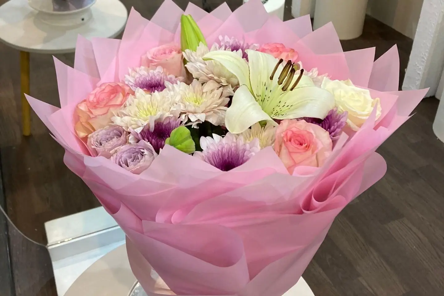 باقة ورد طبيعي ١٥