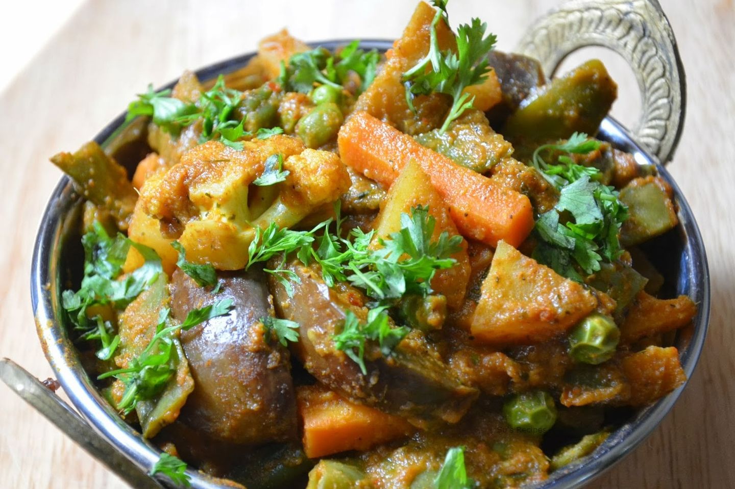 Veg Korma With Rotti