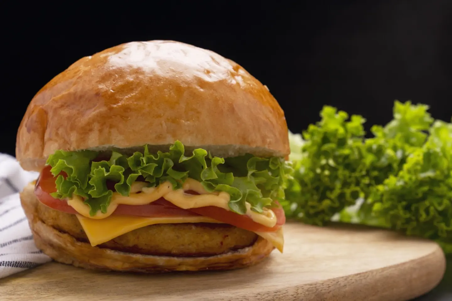 Devour Double Beef Burger Meal + Fries And Soft Drink