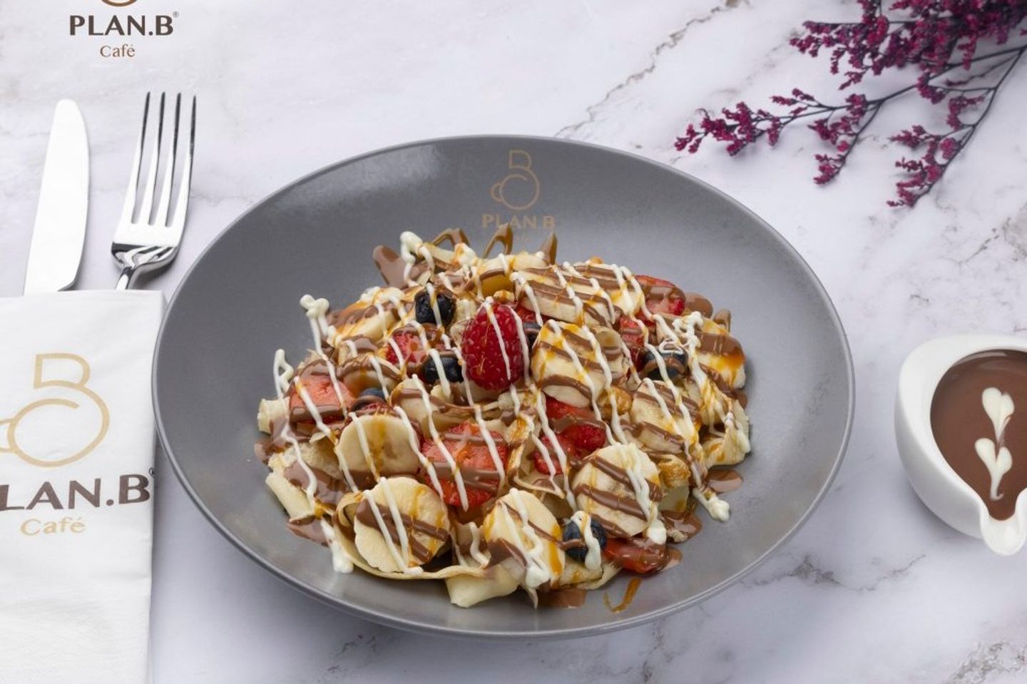 Fettuccine Fruit Crepe