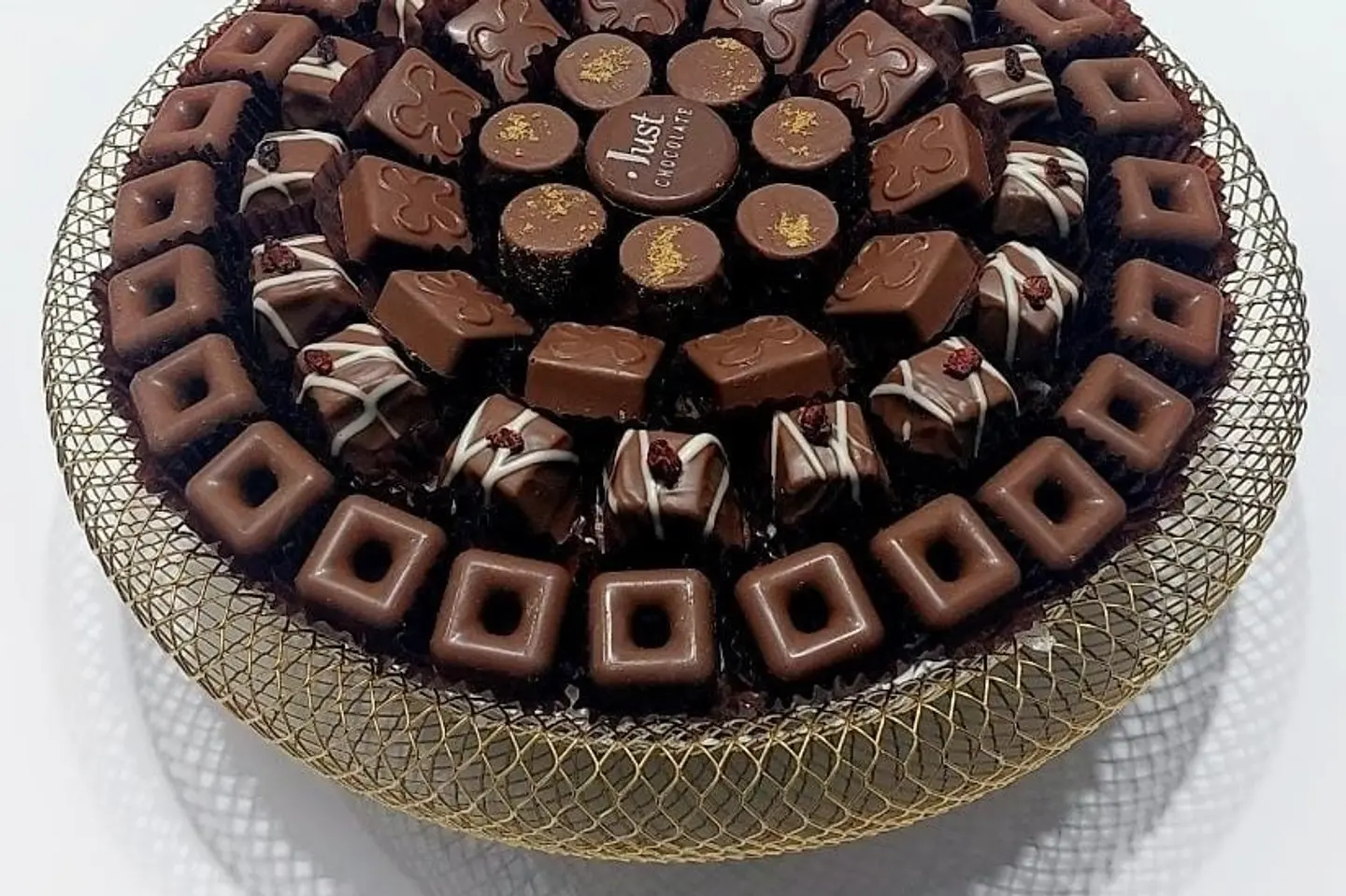 Belgian Chocolate Vase B