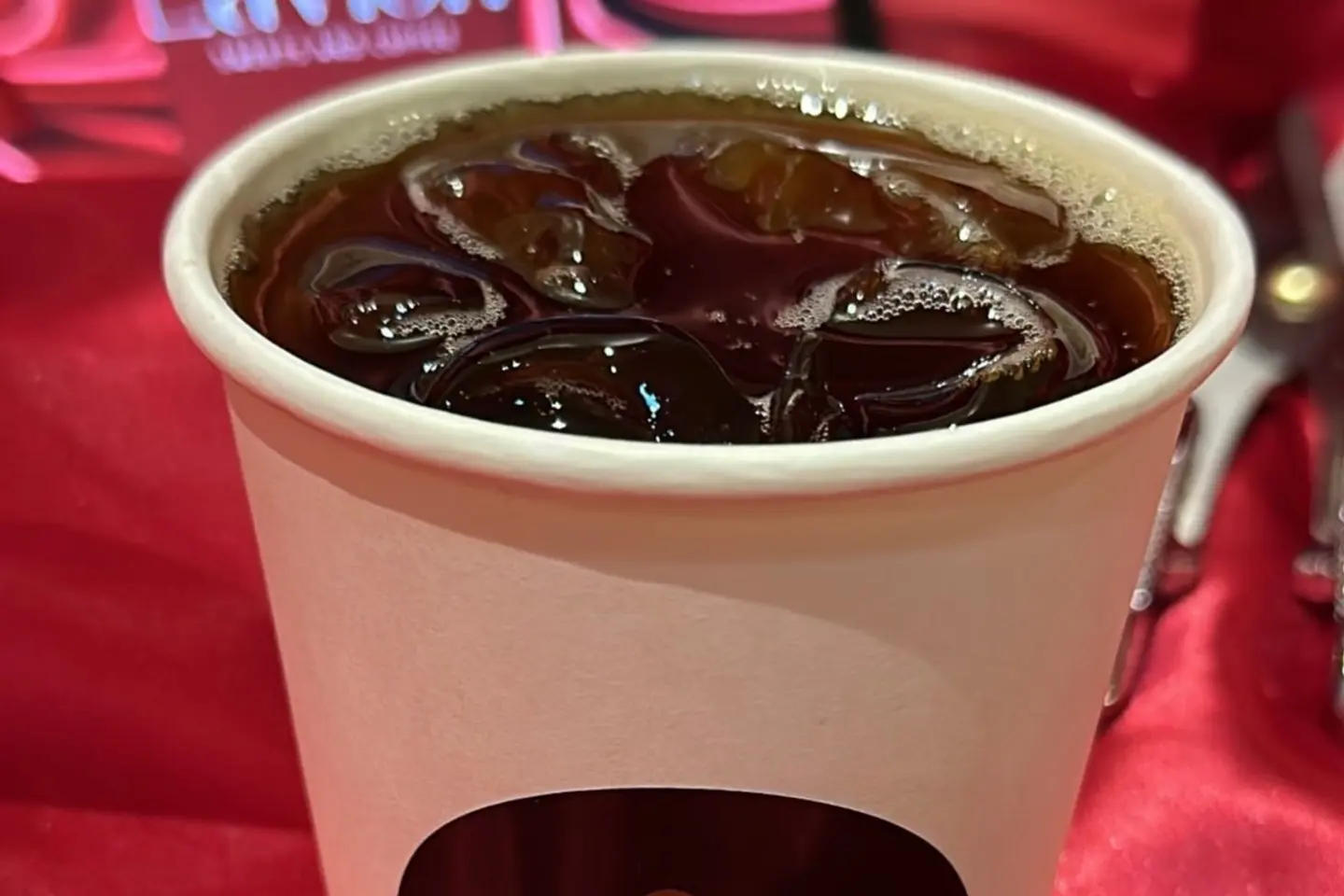 Today's Coffee Is Cold And Big