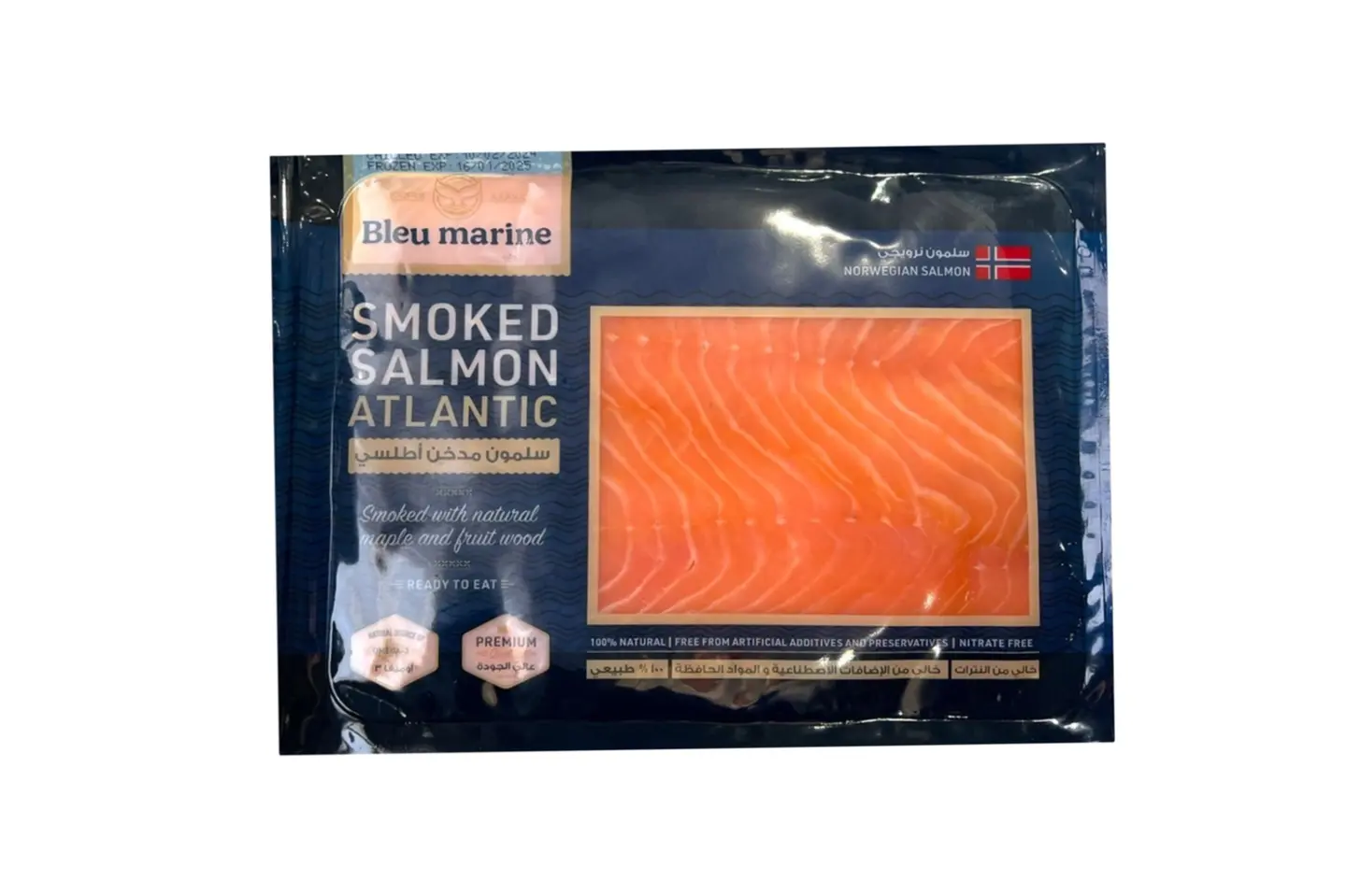 Bleu Marine Chilled Smoked Salmon Atlantic 100g