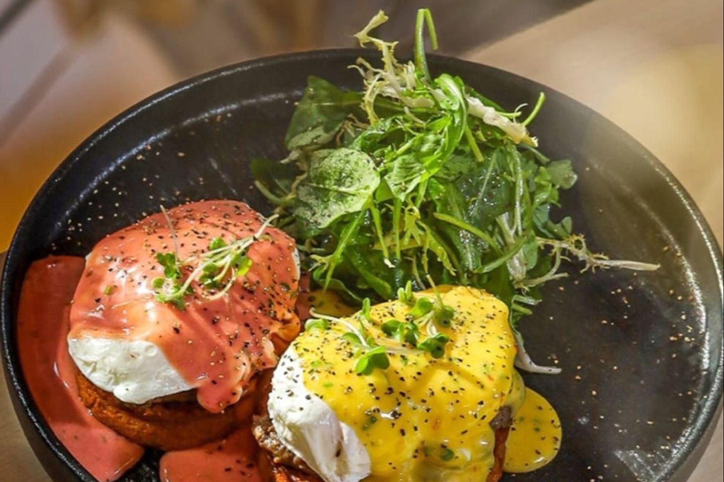 Steak And Eggs Benedict